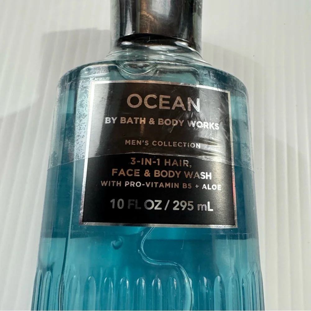 NWT Bath & Body Works Ocean 3-in-1 Wash (10 ounces)